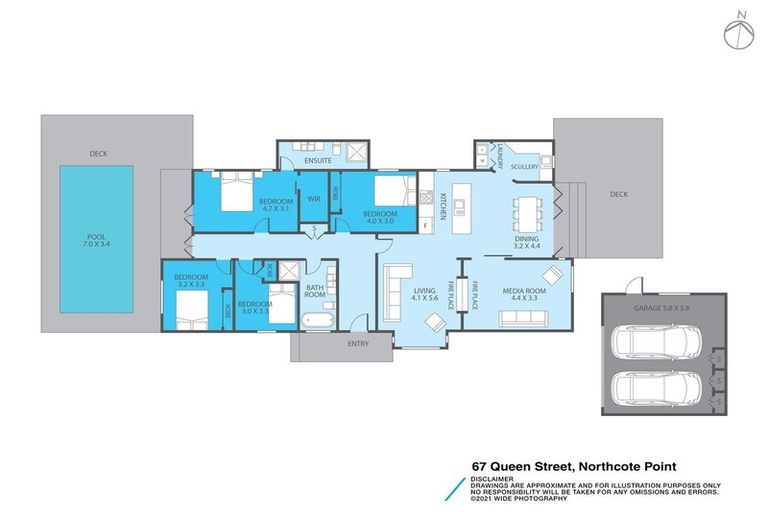 Photo of property in 67 Queen Street, Northcote Point, Auckland, 0627