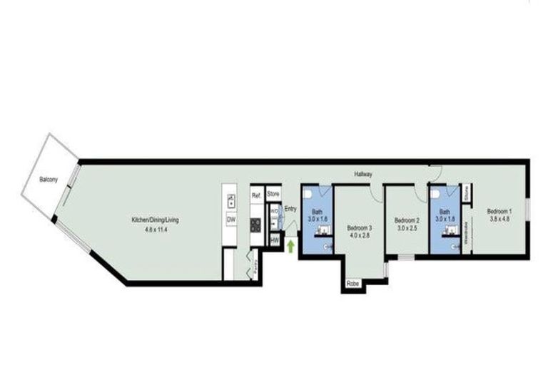 Photo of property in Piermont Apartments, 1b/82 Cable Street, Te Aro, Wellington, 6011