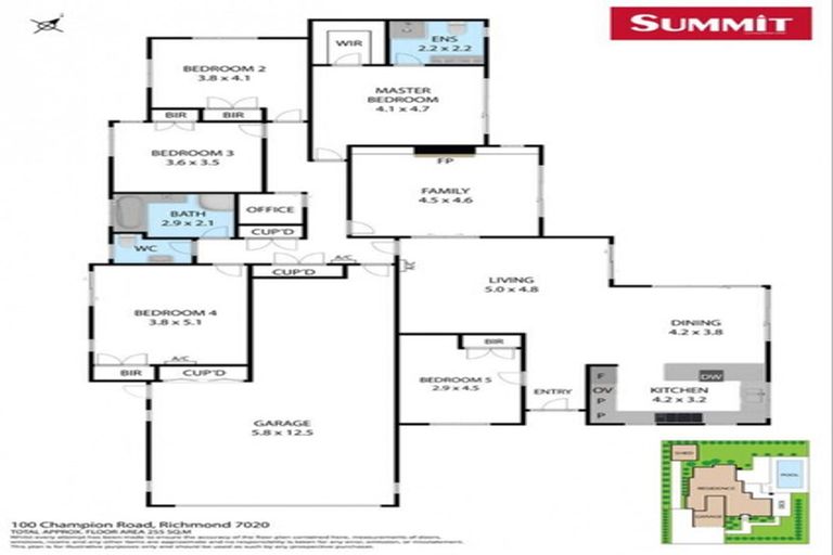 Photo of property in 100 Champion Road, Richmond, 7020