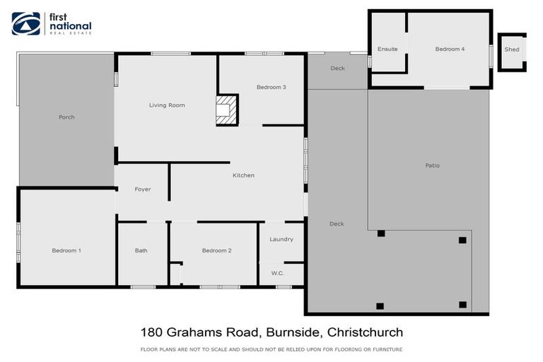 Photo of property in 180 Grahams Road, Burnside, Christchurch, 8053