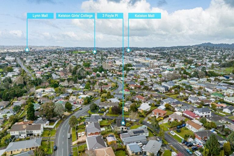 Photo of property in 3 Foyle Place, Glendene, Auckland, 0602