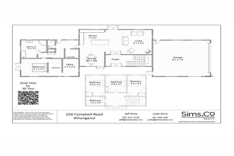 Photo of property in 250 Campbell Road, Brunswick, Whanganui, 4571