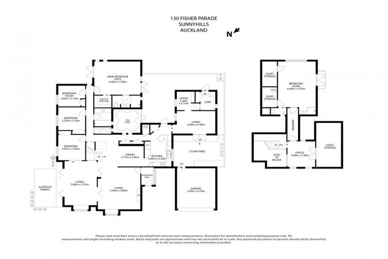 Photo of property in 130 Fisher Parade, Sunnyhills, Auckland, 2010