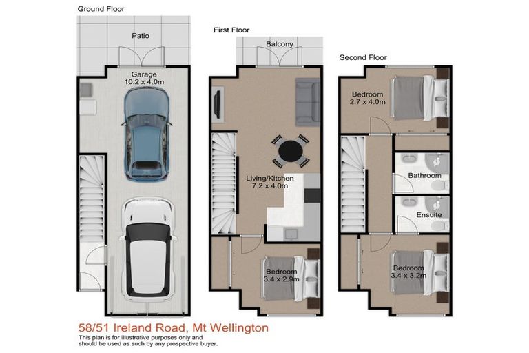 Photo of property in Fern Gardens, 58/51 Ireland Road, Mount Wellington, Auckland, 1060