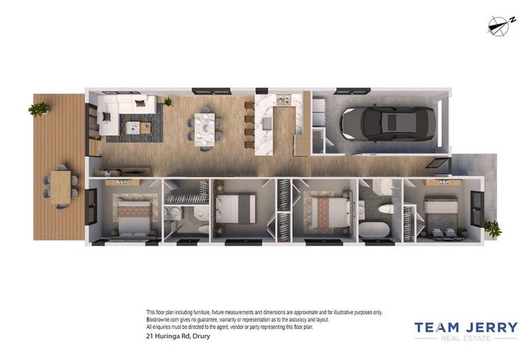 Photo of property in 21 Huringa Road, Karaka, Papakura, 2113