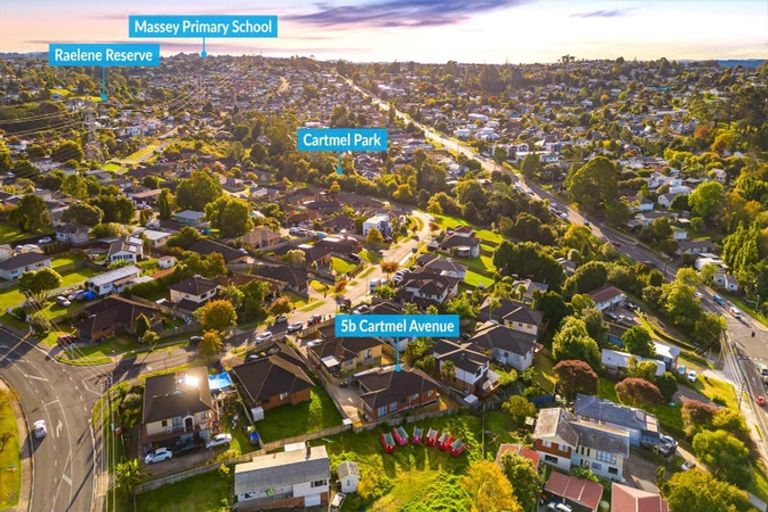 Photo of property in 5b Cartmel Avenue, Massey, Auckland, 0614