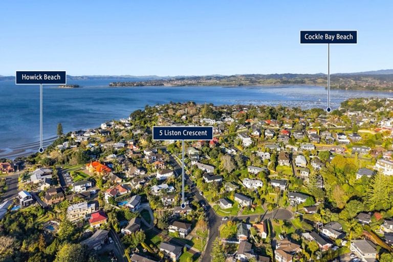 Photo of property in 5 Liston Crescent, Cockle Bay, Auckland, 2014