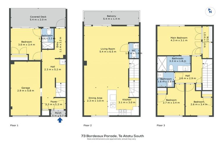 Photo of property in 73 Bordeaux Parade, Te Atatu South, Auckland, 0610