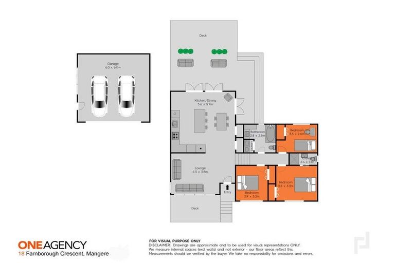 Photo of property in 18 Farnborough Crescent, Mangere, Auckland, 2022