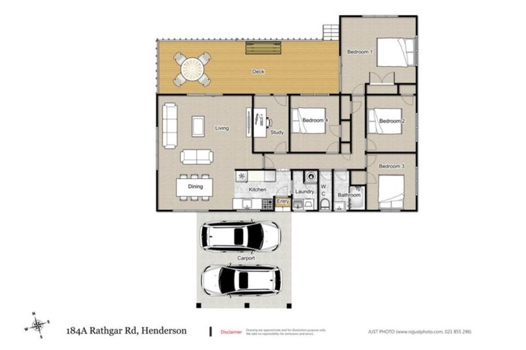 Photo of property in 184a Rathgar Road, Henderson, Auckland, 0610