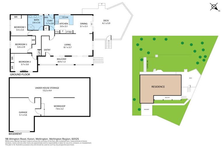 Photo of property in 98 Allington Road, Karori, Wellington, 6012