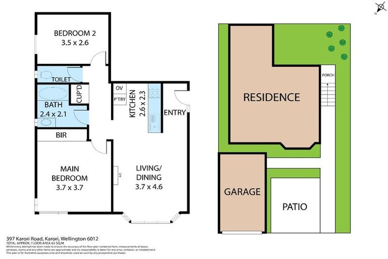 Photo of property in 397 Karori Road, Karori, Wellington, 6012