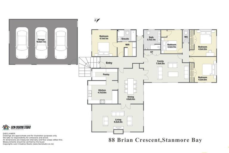 Photo of property in 88 Brian Crescent, Stanmore Bay, Whangaparaoa, 0932