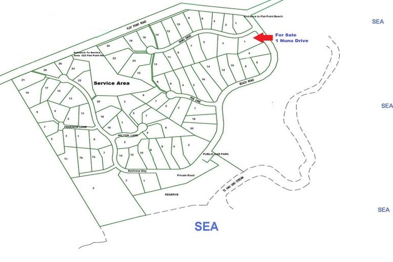 Photo of property in 1 Nunu Drive, Flat Point, Masterton, 5883