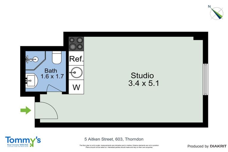 Photo of property in Aitken Street Apartments, 703/5 Aitken Street, Thorndon, Wellington, 6011