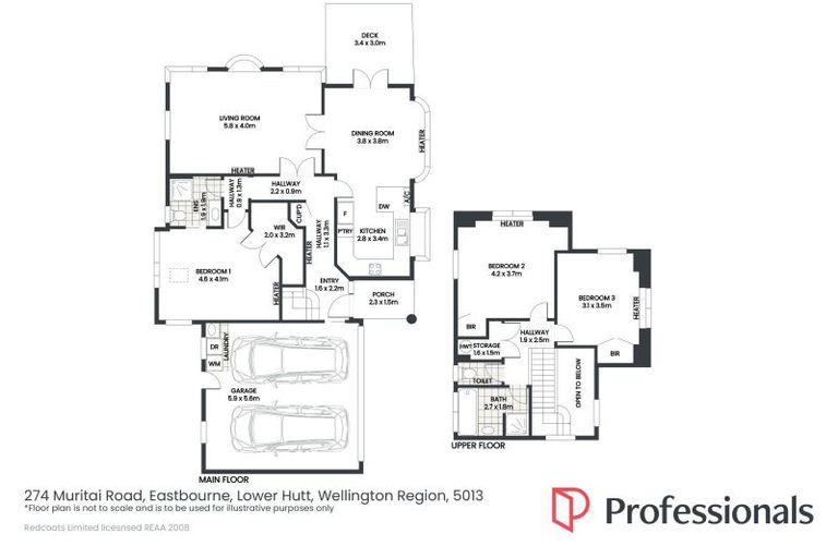 Photo of property in 1/274 Muritai Road, Eastbourne, Lower Hutt, 5013