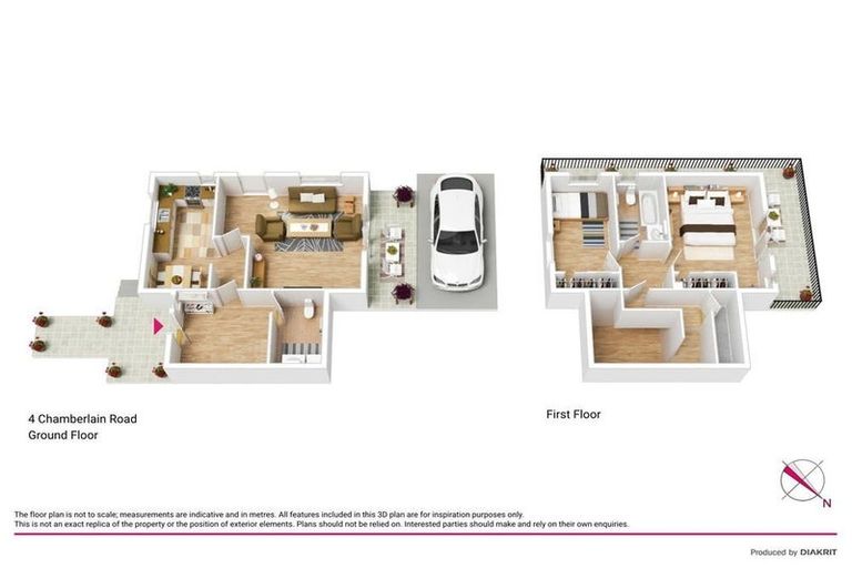 Photo of property in 4 Chamberlain Road, Karori, Wellington, 6012