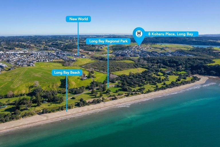 Photo of property in 8 Koheru Place, Long Bay, Auckland, 0630