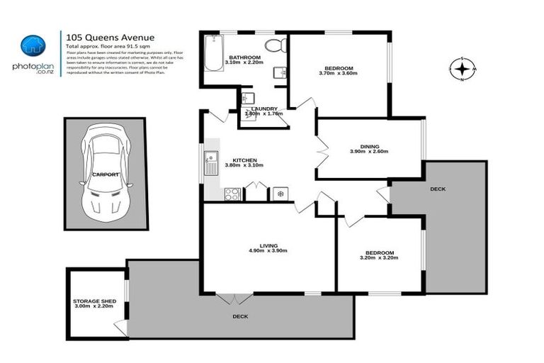 Photo of property in 105 Queens Avenue, Frankton, Hamilton, 3204