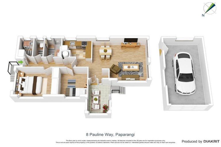 Photo of property in 8 Pauline Way, Paparangi, Wellington, 6037