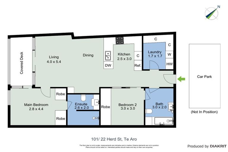 Photo of property in Chaffers Dock, 101/22 Herd Street, Te Aro, Wellington, 6011