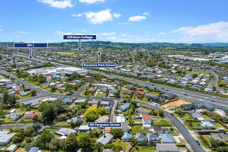 Photo of property in 62 Ferguson Street, Manurewa East, Auckland, 2102