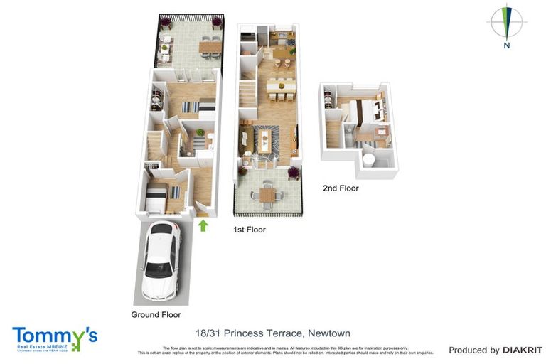 Photo of property in 18/31 Princess Terrace, Newtown, Wellington, 6021