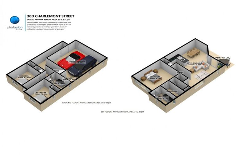 Photo of property in 30d Charlemont Street, Whitiora, Hamilton, 3200