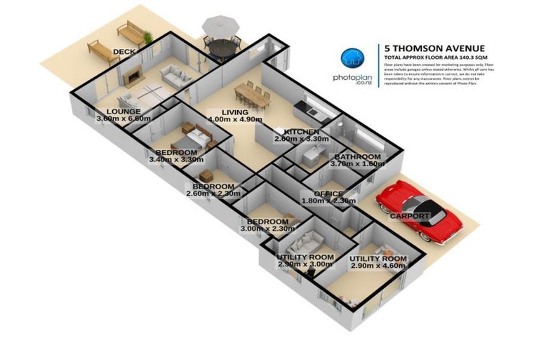 Photo of property in 5 Thomson Avenue, Dinsdale, Hamilton, 3204