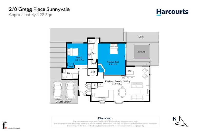 Photo of property in 2/8 Gregg Place, Sunnyvale, Auckland, 0612