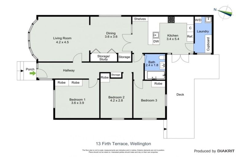 Photo of property in 13 Firth Terrace, Karori, Wellington, 6012