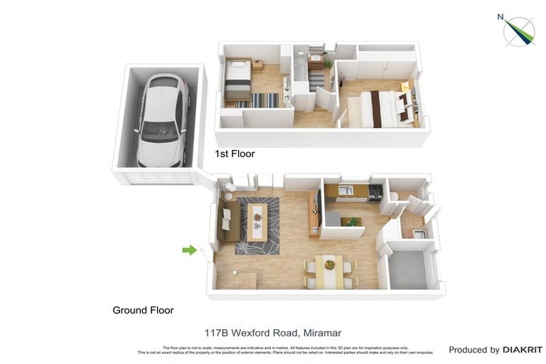 Photo of property in 117b Wexford Road, Miramar, Wellington, 6022