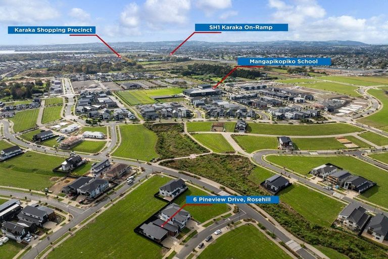 Photo of property in 6 Pineview Drive, Rosehill, Papakura, 2113