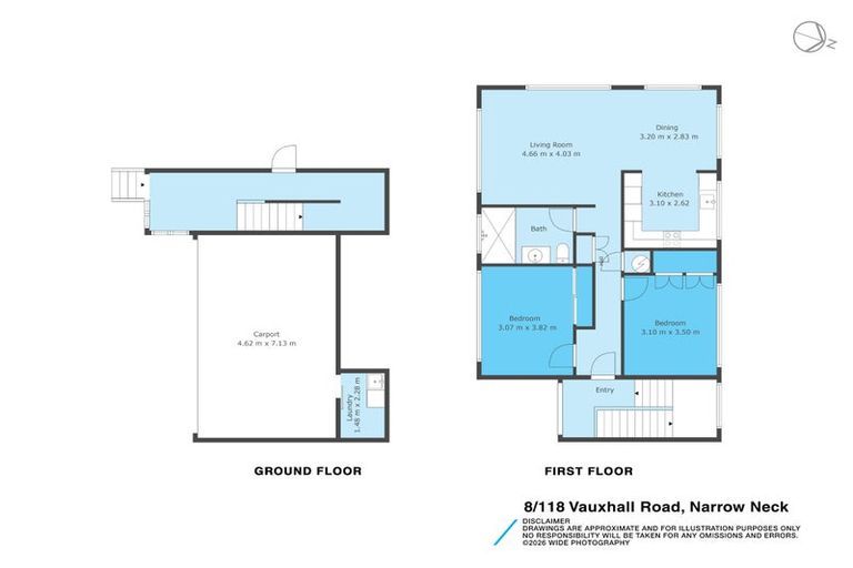 Photo of property in 8/118 Vauxhall Road, Narrow Neck, Auckland, 0624