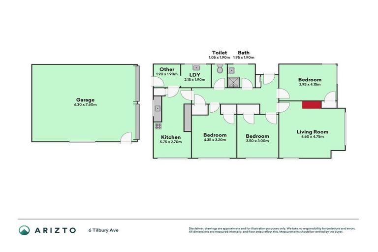 Photo of property in 6 Tilbury Avenue, Hokowhitu, Palmerston North, 4410