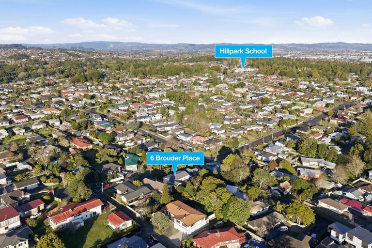 Photo of property in 6 Brouder Place, Hillpark, Auckland, 2102