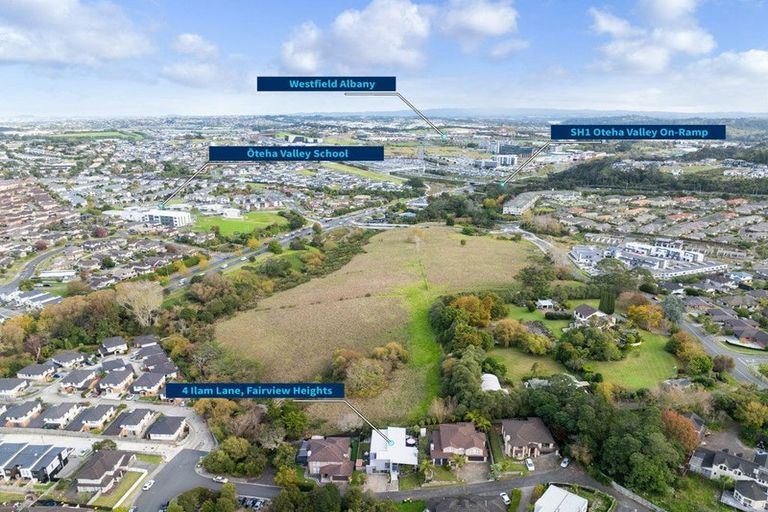 Photo of property in 4 Ilam Lane, Fairview Heights, Auckland, 0632