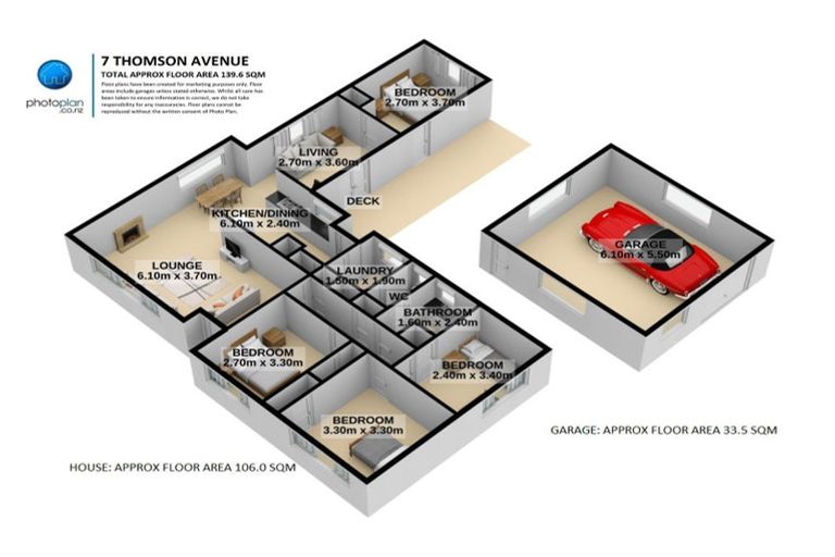 Photo of property in 7 Thomson Avenue, Dinsdale, Hamilton, 3204