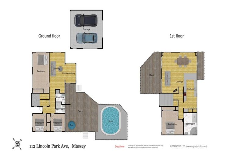 Photo of property in 112 Lincoln Park Avenue, Massey, Auckland, 0614