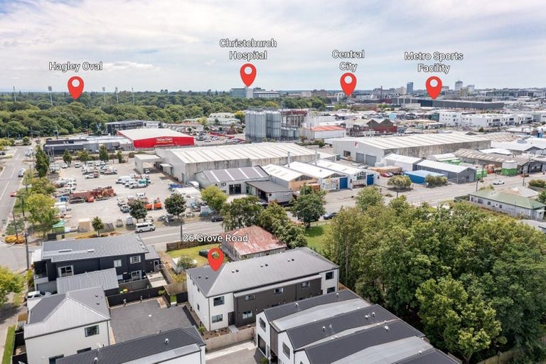 Photo of property in 2/26 Grove Road, Addington, Christchurch, 8024