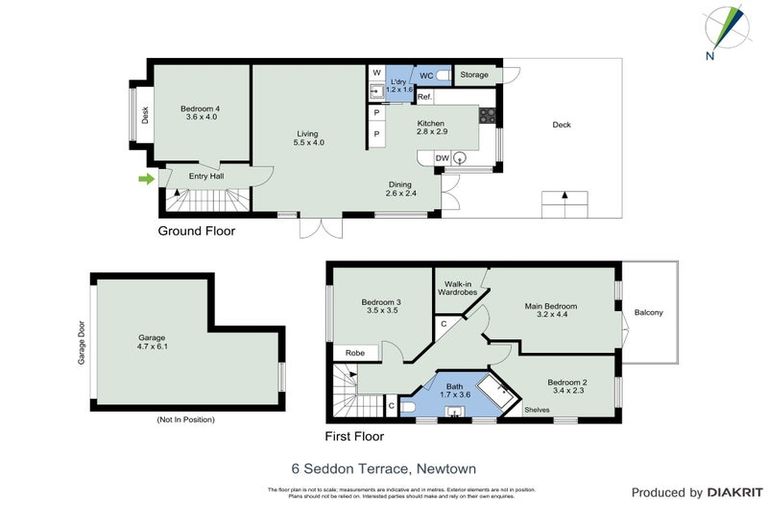 Photo of property in 6 Seddon Terrace, Newtown, Wellington, 6021