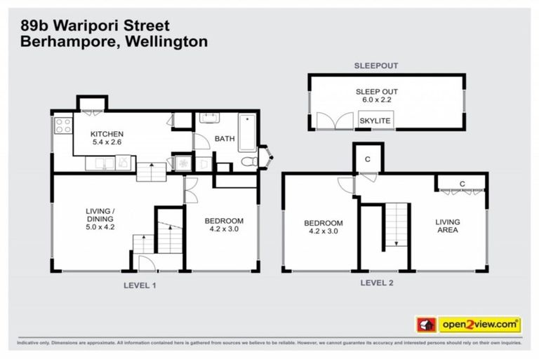Photo of property in 89b Te Wharepouri Street, Berhampore, Wellington, 6023