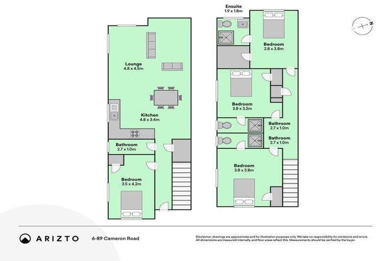 Photo of property in 6/89 Cameron Road, Hamilton East, Hamilton, 3216