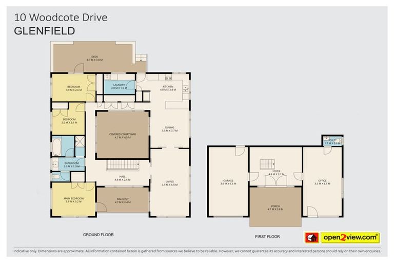 Photo of property in 10 Woodcote Drive, Glenfield, Auckland, 0629