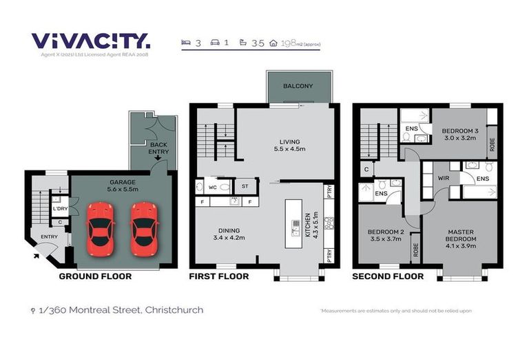 Photo of property in 1/360 Montreal Street, Christchurch Central, Christchurch, 8013