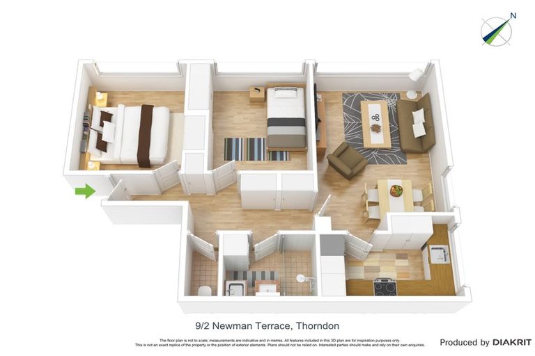 Photo of property in Newman Court Apartments, 2 Newman Terrace, Thorndon, Wellington, 6011