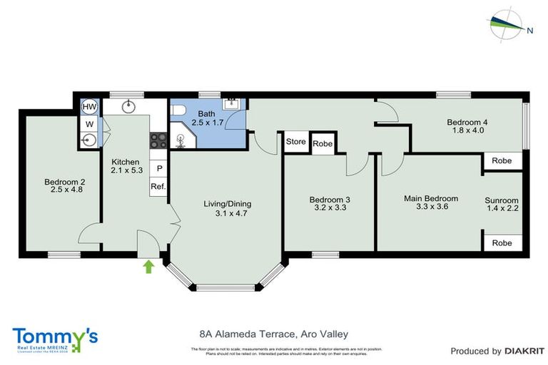 Photo of property in 8 Alameda Terrace, Aro Valley, Wellington, 6021