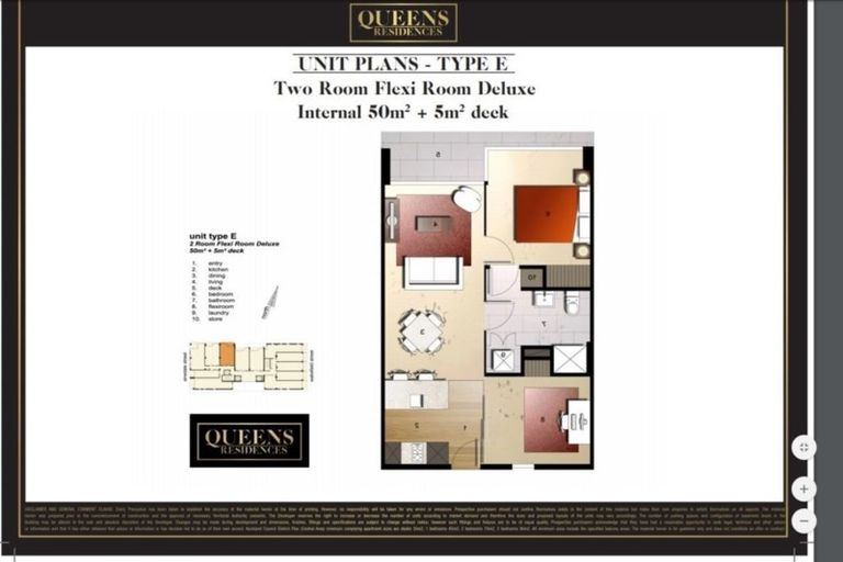 Photo of property in Queen's Residences, 909/8 Airedale Street, Auckland Central, Auckland, 1010