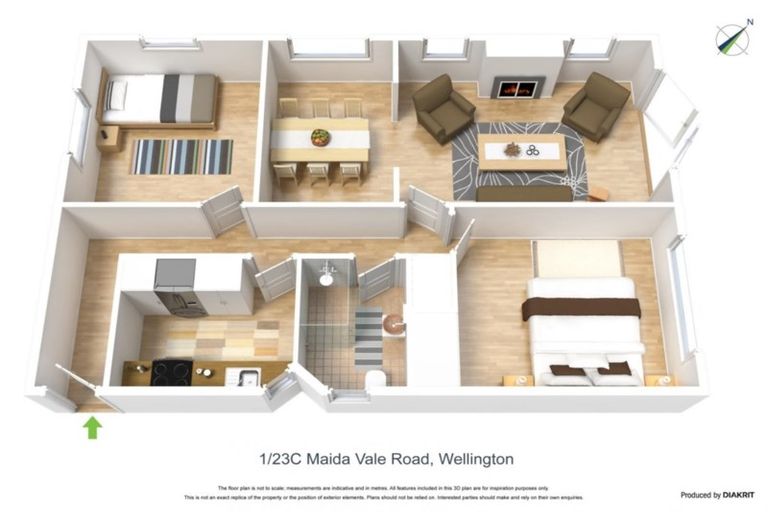 Photo of property in 23a Maida Vale Road, Roseneath, Wellington, 6011