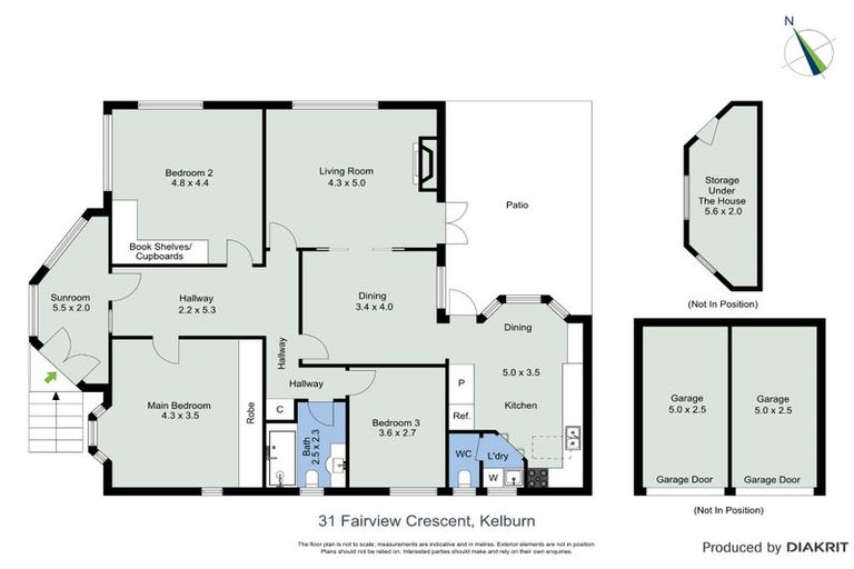 Photo of property in 31 Fairview Crescent, Kelburn, Wellington, 6012